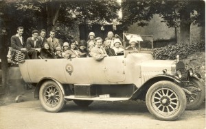 An Athol Garage 1930's chauffeured Charabang